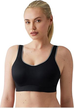 Wacoal Sydney Sport Underwire Bra 855302 Womens Bra Black : 38DDD, Elastane/Polyamide