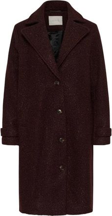 Kaffe KAanne Jas - Dames - Mantels - Bruin - Maat: XL Viscose