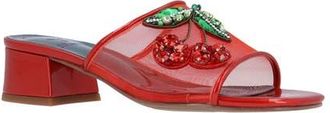 J. Rene&eacute; Cherry Slide Sandal in Red/Green at Nordstrom, Size 10.5