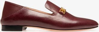 Bally Darcie Leather Slip-On Loafers, Brand Size 36 ( US Size 5.5 )
