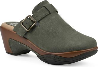 White Mountain Viewed Mule in Olive Smooth at Nordstrom Rack, Size 9.5