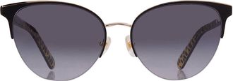 Kate Spade New York Grey Shaded Cat Eye Ladies Sunglasses IZARA/G/S 0807/9O 57