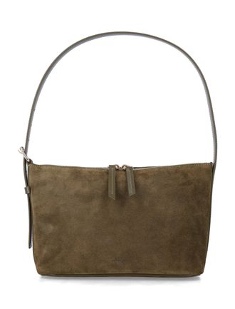 A.P.C. Vera Suede Zip Shoulder Bag