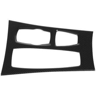 OEM Embellecedor De La Cubierta Del Panel De La Palanca De Cambios De La Consola Central Estilo Fibra De Carbono, Apto Para X5 X6 E70 E71 2010-2013 -crezu