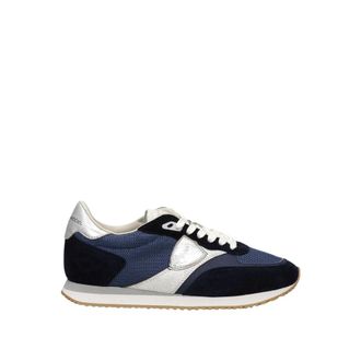 Philippe Model Sneakers, female, Blue, Size: 11 US Blville Low