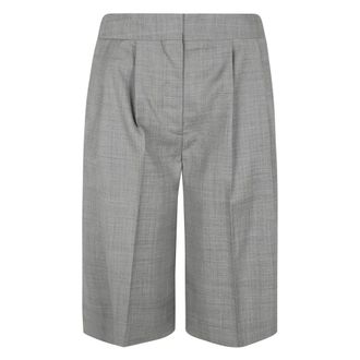 Loulou Studio Mujer, Pantalones cortos, Gris, Talla: S