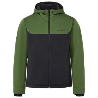 Vaude Qimsa Hooded Softshell Jacket II Velojacke f&uuml;r Herren | oliv/schwarz