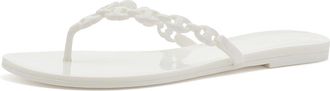 Tory Burch Gemini Link Jelly Womens Sandals Bianco : 11 M
