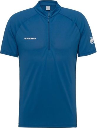 Mammut Ducan FL Half Zip T-Shirt Funktionsshirt f&uuml;r Herren | blau