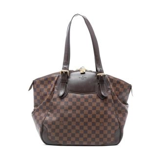 Louis Vuitton Pre-owned Shoulder Bags, female, Brown, Size: ONE SIZE Pre-owned Leather Tote Bag