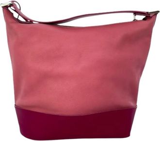 Delvaux Pre-owned Every D Hobo Allure Shoulder Bag - Dames - Vintage Handtas - Rood - ONE Size - Leer - Vintage
