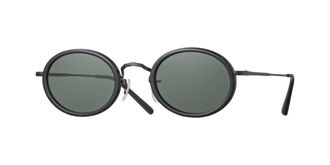 Eyevan 7285 E-0516 PBK/MPBK Mens Sunglasses Black Size 47