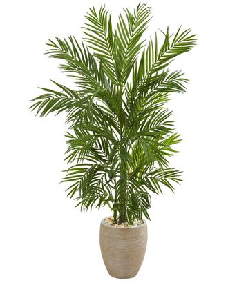 Nearly Natural 5Ft Areca Palm Artificial Tree In Planter