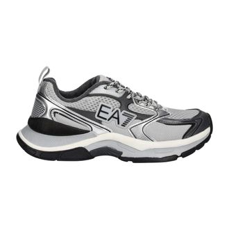 Emporio Armani Lage Sneakers - Heren - Sneakers - Veelkleurig - 36 EU - Leer - Schoenen