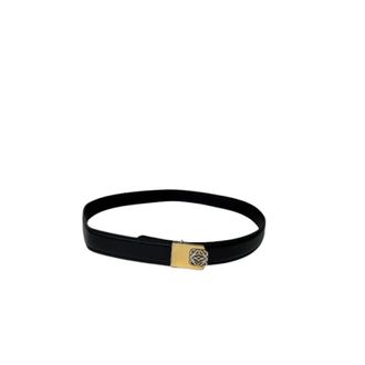 Loewe Pre-owned Belts, female, Black, Size: ONE SIZE Pre-owned Leather Belt