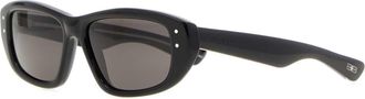 Balenciaga Black Acetate Sunglasses