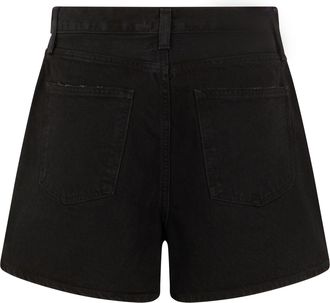 A Gold E Womens Shorts Denim Black Cotton