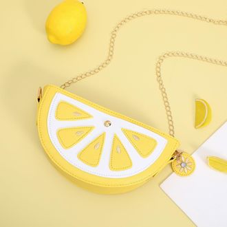 Kesyoo PU Crossbody Bag Fruit Design Comfortable Shoulder Bag for Women Travel and Leisure