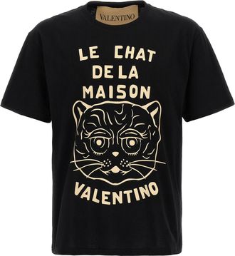 Valentino Garavani le Chat De La Maison T-shirt