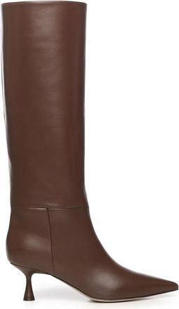 Gianvito Rossi Joyce - Dames - Laarzen met Hak - Bruin - 38 EU - Leer - Schoenen
