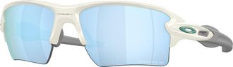 Oakley OO9188 FLAK 2.0 XL Polarized 9188K2 Mens Sunglasses White Size 59