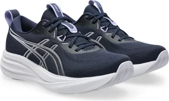 Asics Laufschuh ASICS GEL-PULSE 17, Damen, Gr. 37,5, midnight, lila hint, Synthetik, Schuhe Laufschuh, f&uuml;r Strasse und Fitnessstudio, mit FF BLAST D&auml;mpfung