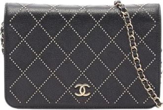 Chanel Borsa a spalla in pelle Matelass&eacute; Pre-owned - - Pre-owned - Donna - Nero - ONE SIZE