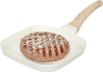 KASANOVA Bistecchiera grill 20x20 cm Mini Mania crema