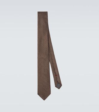 Brunello Cucinelli Silk jacquard tie