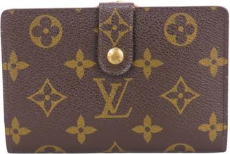 Louis Vuitton Brown Monogram Wallet (Bi-Fold) (Pre-Owned)