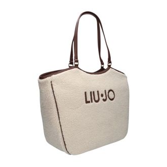 Liu Jo Ferielle Shopper - Dames - Tassen - Beige - Maat: ONE Size Poliester