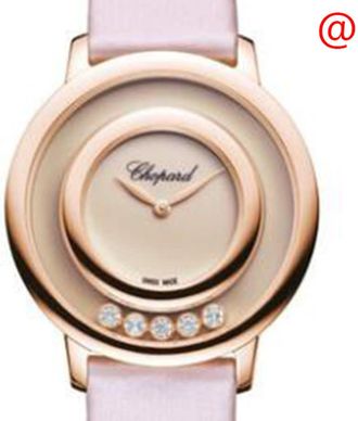 Chopard Happy Diamonds Quartz Pink Dial Ladies Watch 209429-5106
