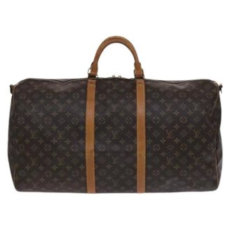 Louis Vuitton Pre-owned Weekend Bags, unisex, Brown, Size: ONE SIZE Pre-owned Keepall bandouliere bag