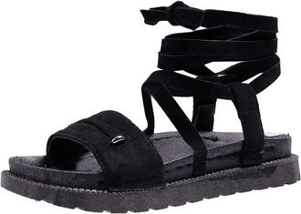 Generic Womens Wedge Sandals Women Open Toe Flat Shoes Thick Bottom -Strap Catty Ear Comfort Sandal For Women Womens Walking Ladies Wide Fit Summer Uk Comfy C