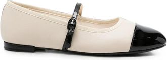 Repetto Georgiana Buckle-fastening Cap-toe Ballet Flats