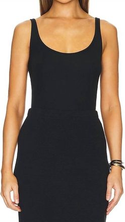 Goldie London Ribbed Tank Top In Black