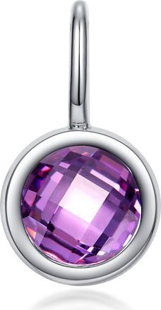 Lafonn Simulated Birthstone Pendant in Amethyst at Nordstrom Rack