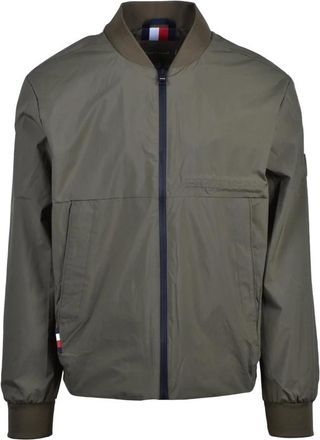 Tommy Hilfiger Nylon Jacket - Heren - Bomber jackets - Groen - M - Nylon - Jassen