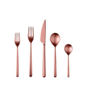 Mepra Linea Flatware Set - 20 Pieces in Ice Bronze at Nordstrom