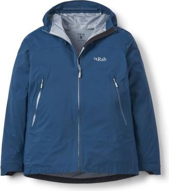 RAB Firewall Light Jacket Regenjacke f&uuml;r Herren | blau