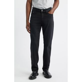 Mavi Zach Straight Leg Jeans in Ash Supermove at Nordstrom, Size 29 X 32