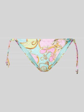 Guess Bikini-Hose mit seitlicher Schn&uuml;rung in Helltuerkis, Gr&ouml;&szlig;e L