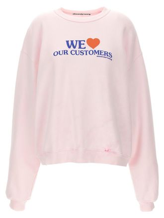 Alexander Wang We Love Our Customers Sweatshirt