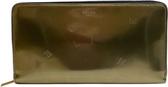 Celine Gold Long Wallet (Bi-Fold) (Pre-Owned)