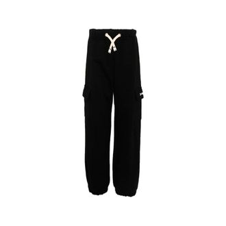 Palm Angels Rtw... Black - male - Palm Angels - Sweatpants - Black - 14 Y - Kids