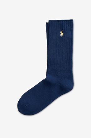 Polo Ralph Lauren Hohe Socken aus Baumwolle mit gesticktem Logo