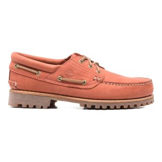 Timberland Authentieke Bootschoen - Heren - Bootschoenen - Rood - 38 1/2 EU - Leer - Schoenen