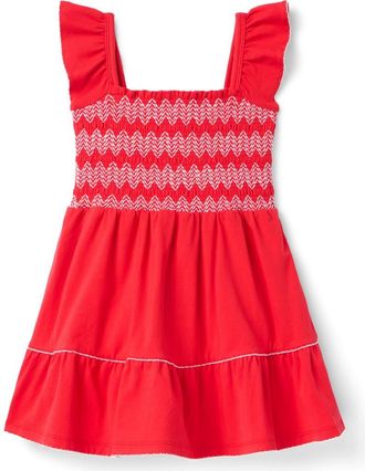 Janie and Jack Smocked Top Dress in Red at Nordstrom, Size 12-18M