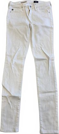 AG - Adriano Goldschmied Womens Absolute Legging Jeans In White