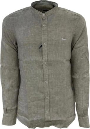 Harmont & Blaine Casual Shirt - Heren - Casual Overhemden - Beige - XS - Overhemden